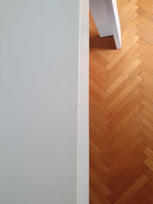 Stół do jadalni, MDF Biały 140x90 cm - używany