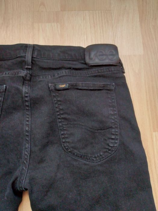 Spodnie Lee Luke W34 L32 czarne jeans