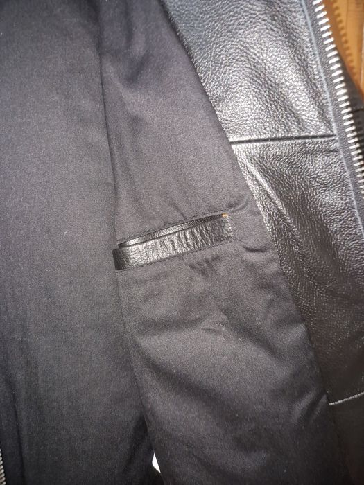 Kurtka męska ze skóry bydlęcej rozmiar L