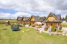 Domek z jacuzzi góralski domki Zakopane domek z balią jacuzzi w górach