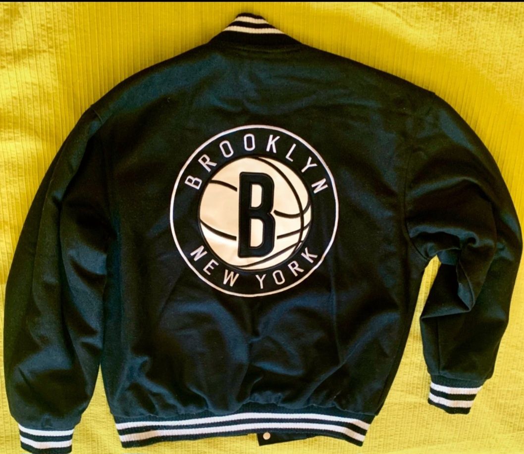 Casaco bomber reversivel Brooklyn Nets NBA