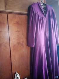 Платье с фиолетовым оттенком