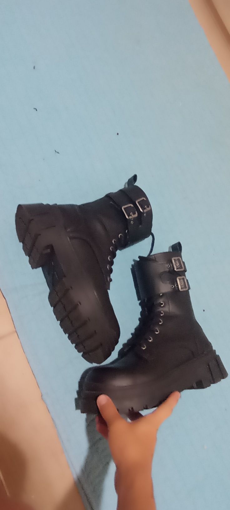 Botas/pretas punk