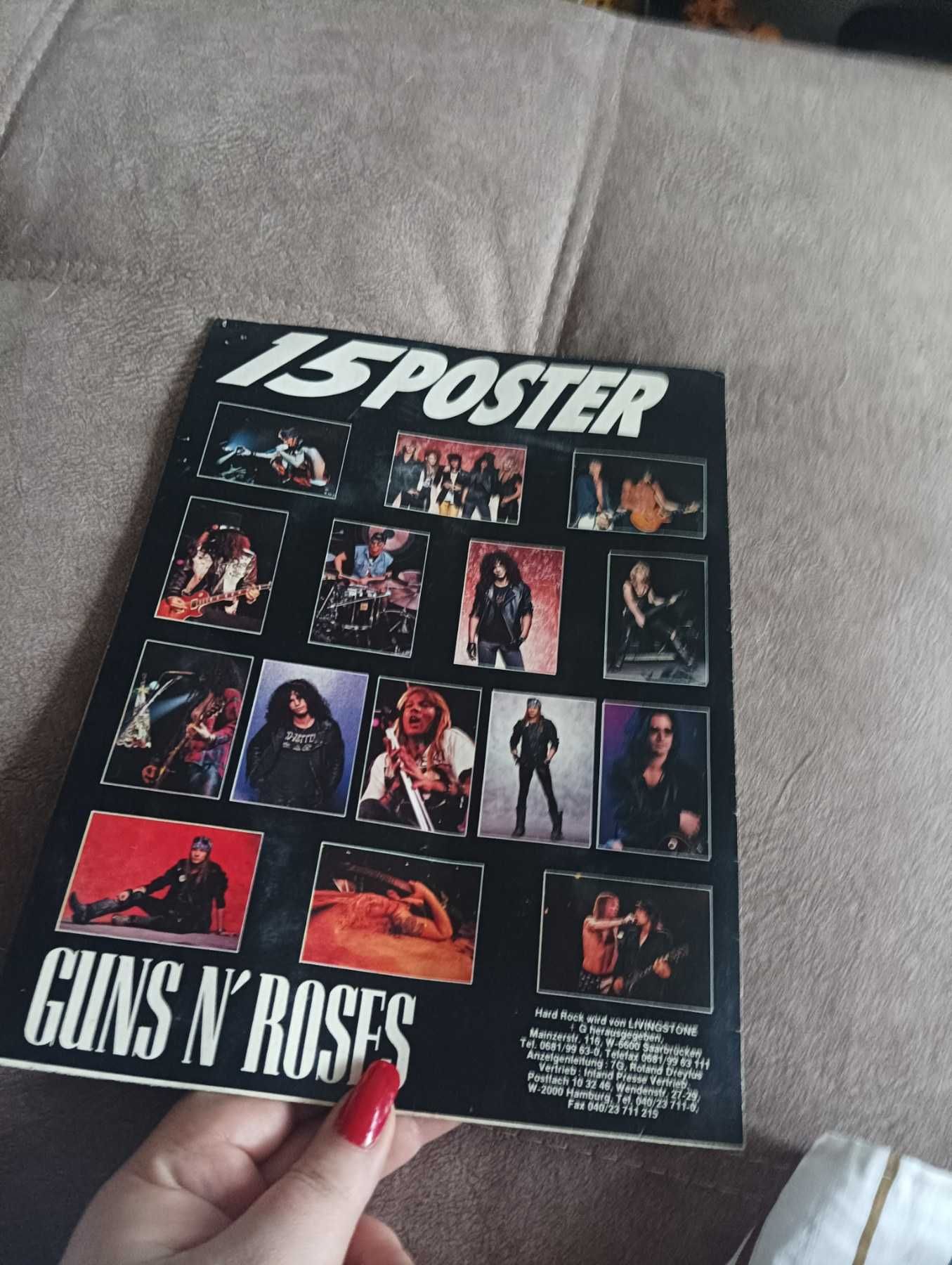 Плакаты рок групп 90х годов выпуска.