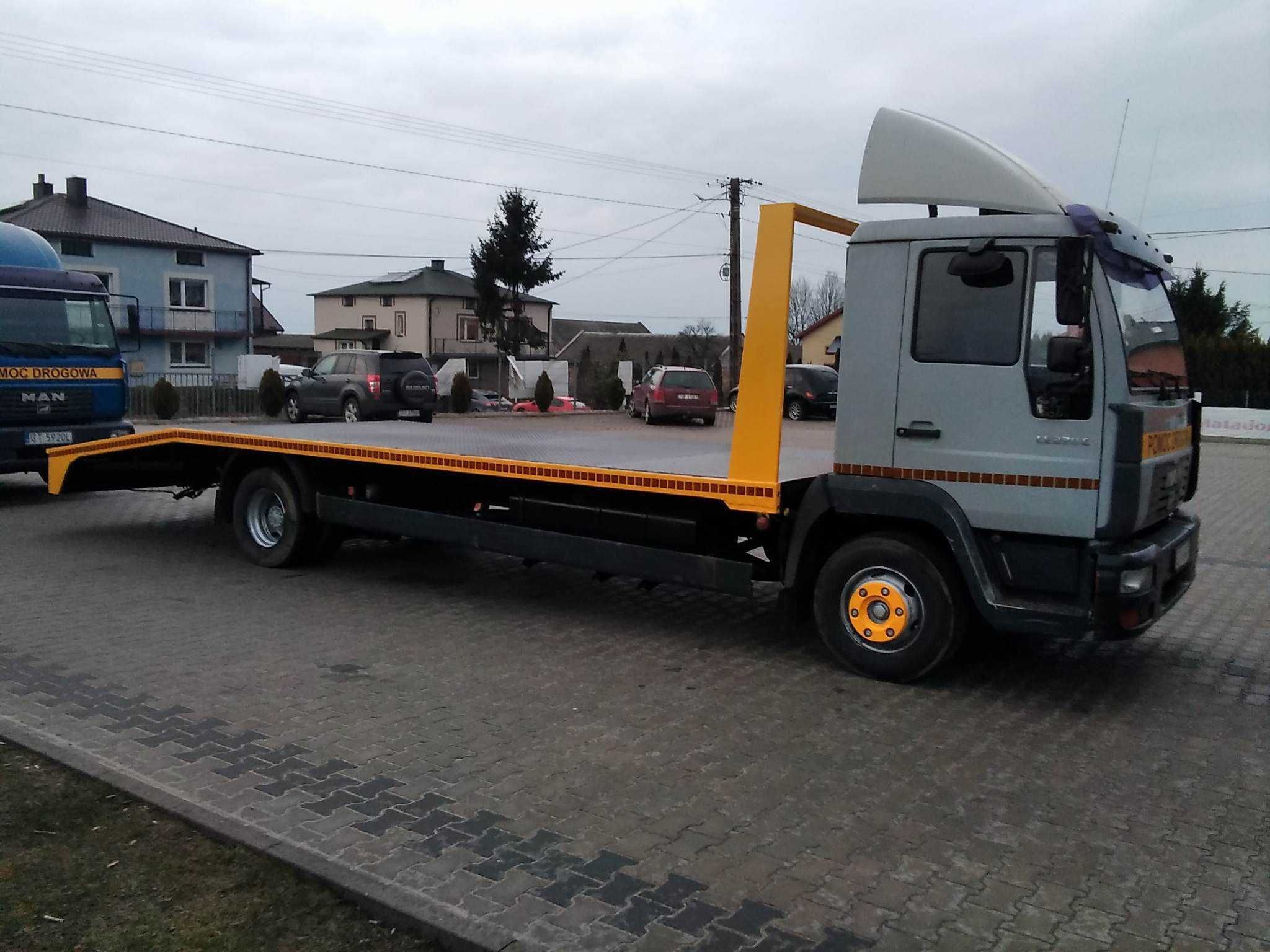 Zabudowa Man 12.220 DMC 12 Pomoc Drogowa Laweta Autolaweta P Specjalny