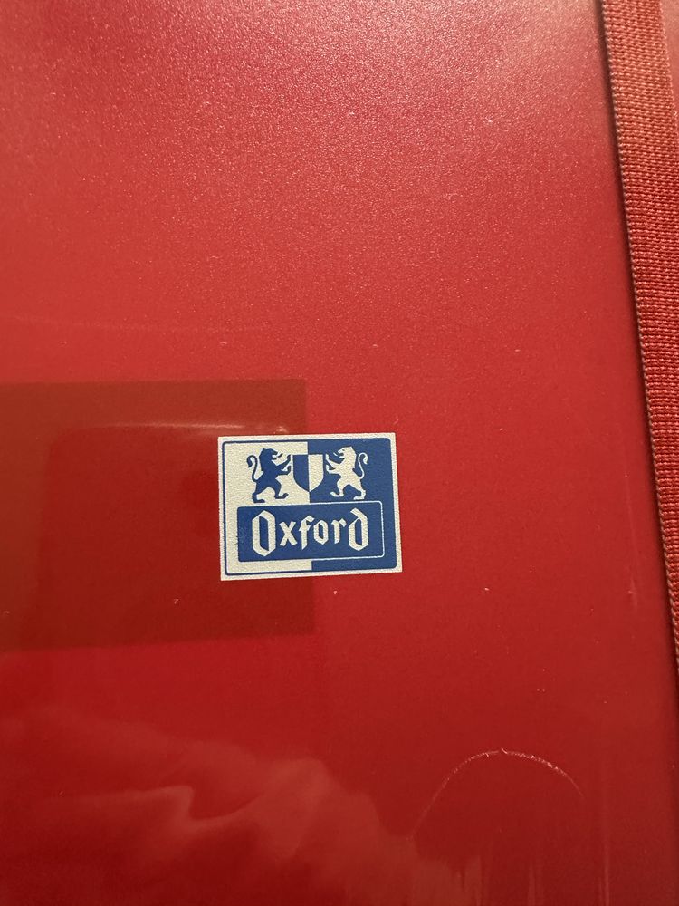 Dossier/ Capa argolas e folhas Oxford Novo