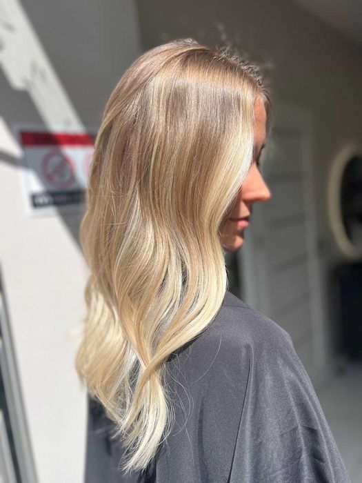 FRYZJER koloryzacje air touch sombre reverse balayage keratyna