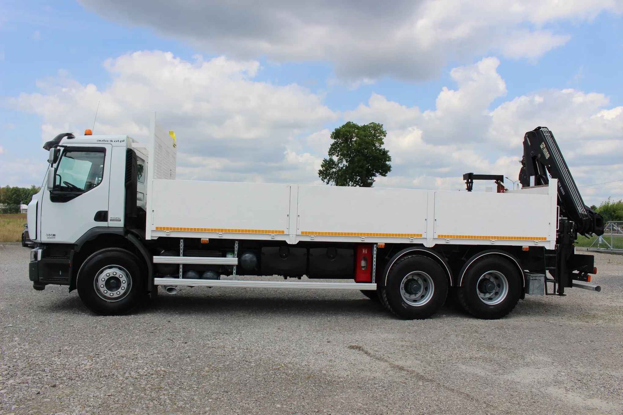 Renault PREMIUM 380 *EEV*/6X4/HDS HIAB XS 166/Pilot /**SERWIS**/ IDEALNY STAN /