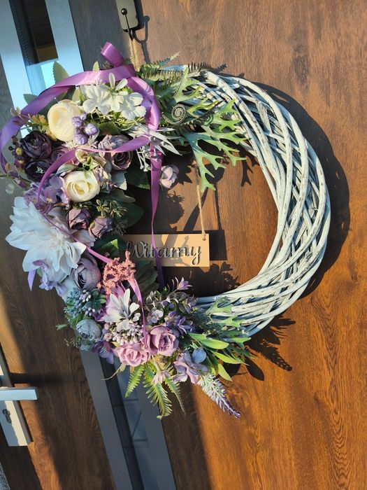 Wianek na drzwi witamy