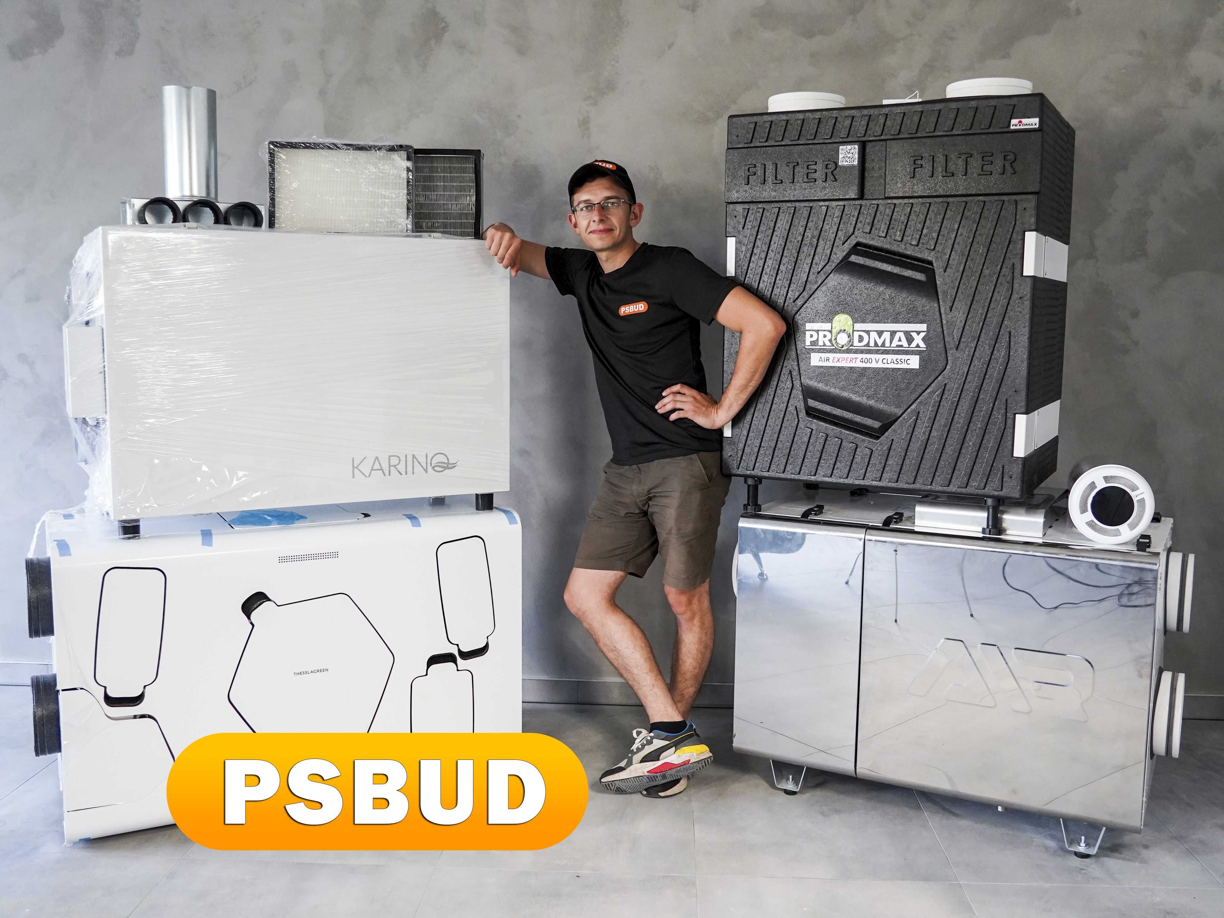 Rewolucyjny system Dzień-Noc i Modulowany Bypass - Rekuperacja KARINO