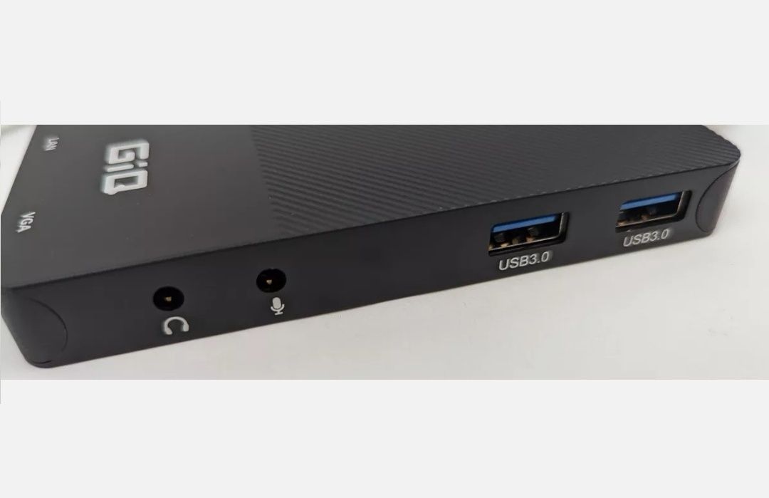 GIQ Hub USB C USB 3.0 na podwójny HDMI VGA Y521