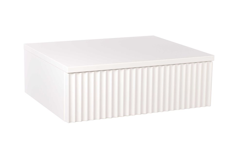 Szafka nocna Paros, front ryflowany z szufladą 50cm nowa