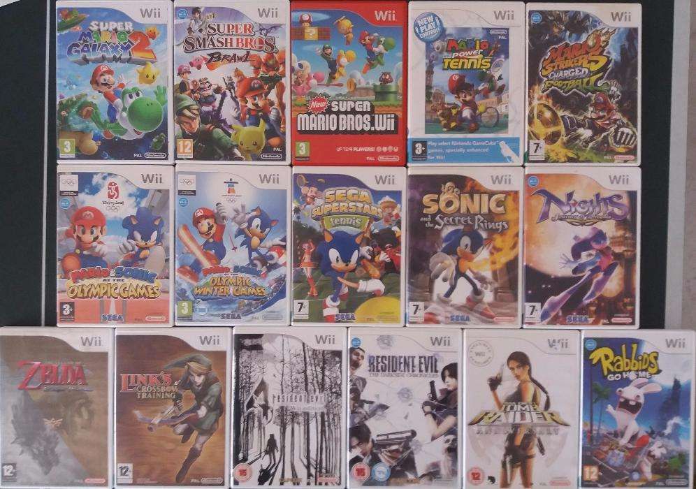 Lote Jogos Nintendo Wii