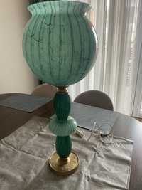 Lampka stojąca zielona