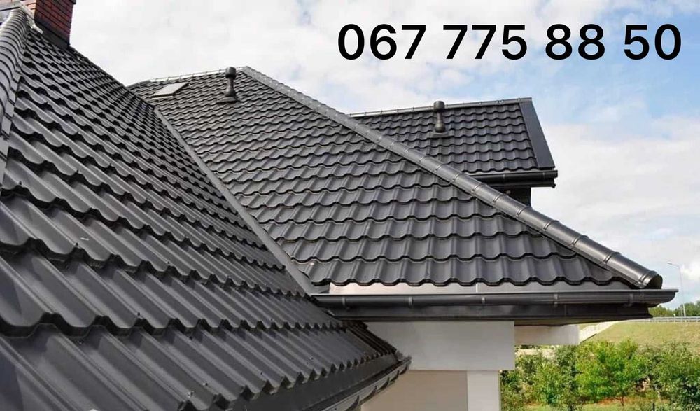 Металочерепиця Металлочерепица Профнастил Металопрофиль Профиль Монтаж