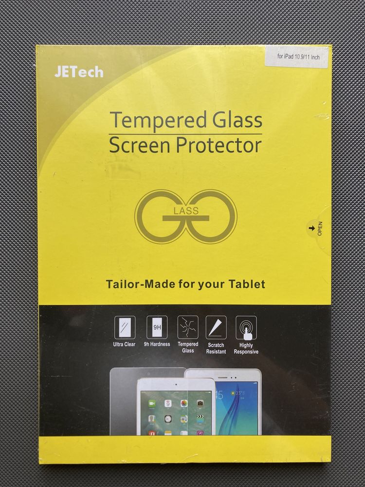 JETech for iPad 10.9/11 Inch Tempered Glass Screen Protector