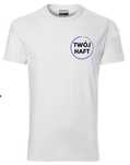 Koszulka męska T-Shirt RESIST HEAVY haft LOGO NAPIS firmowa reklamowa