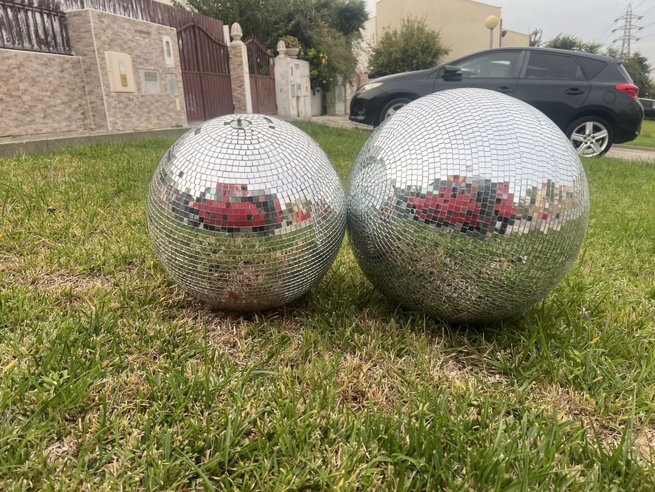 Bolas de espelhos 40cm com motor