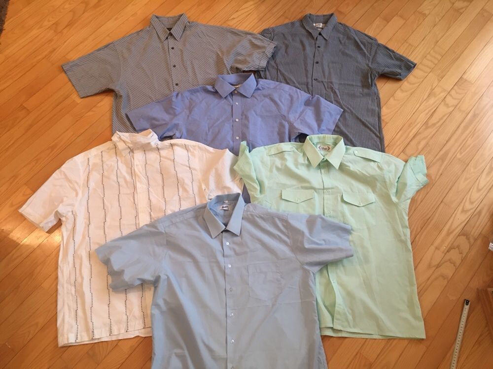Рубашки фирменные мужские.размер L (50).