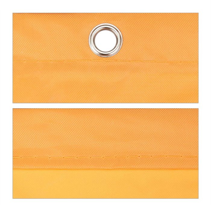 Żagiel słoneczny prostokątny żółty 2x4m Relaxdays