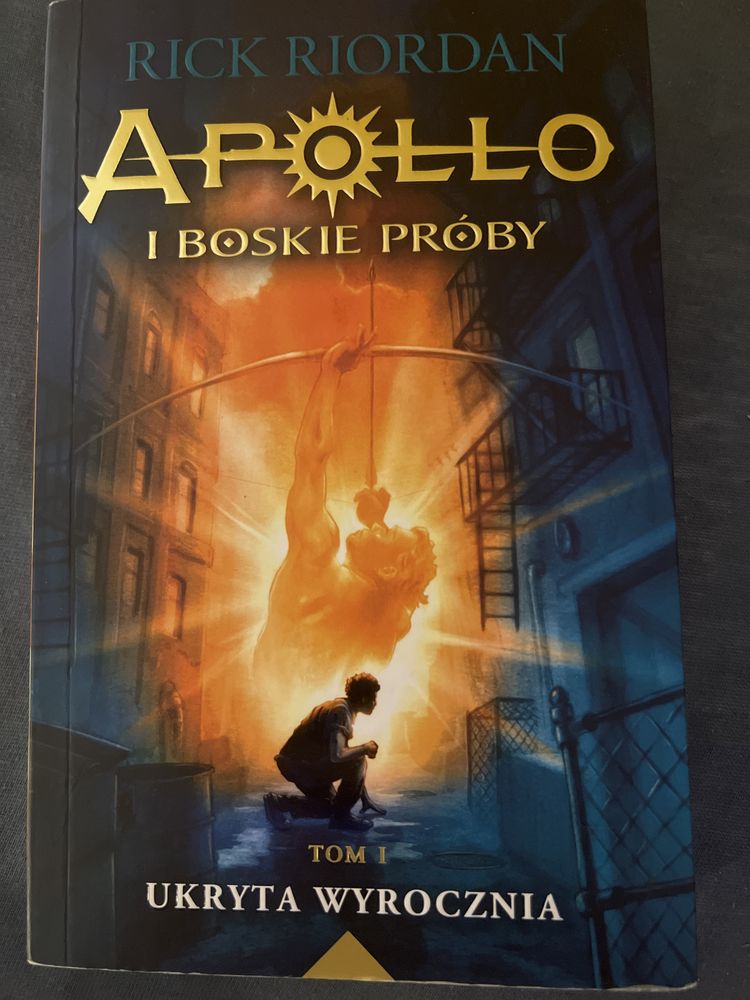 Apollo i boskie próby tom 1 i 2 Rick Riordan