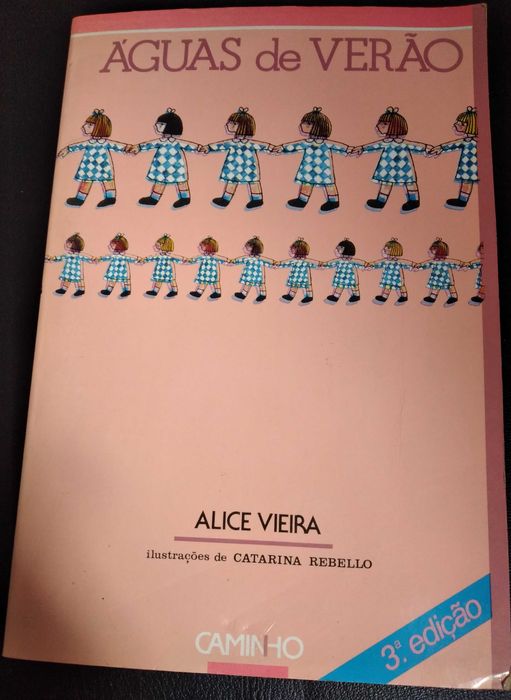 ÁGUAS DE VERÃO - Alice Vieira, Editorial Caminho - 1989