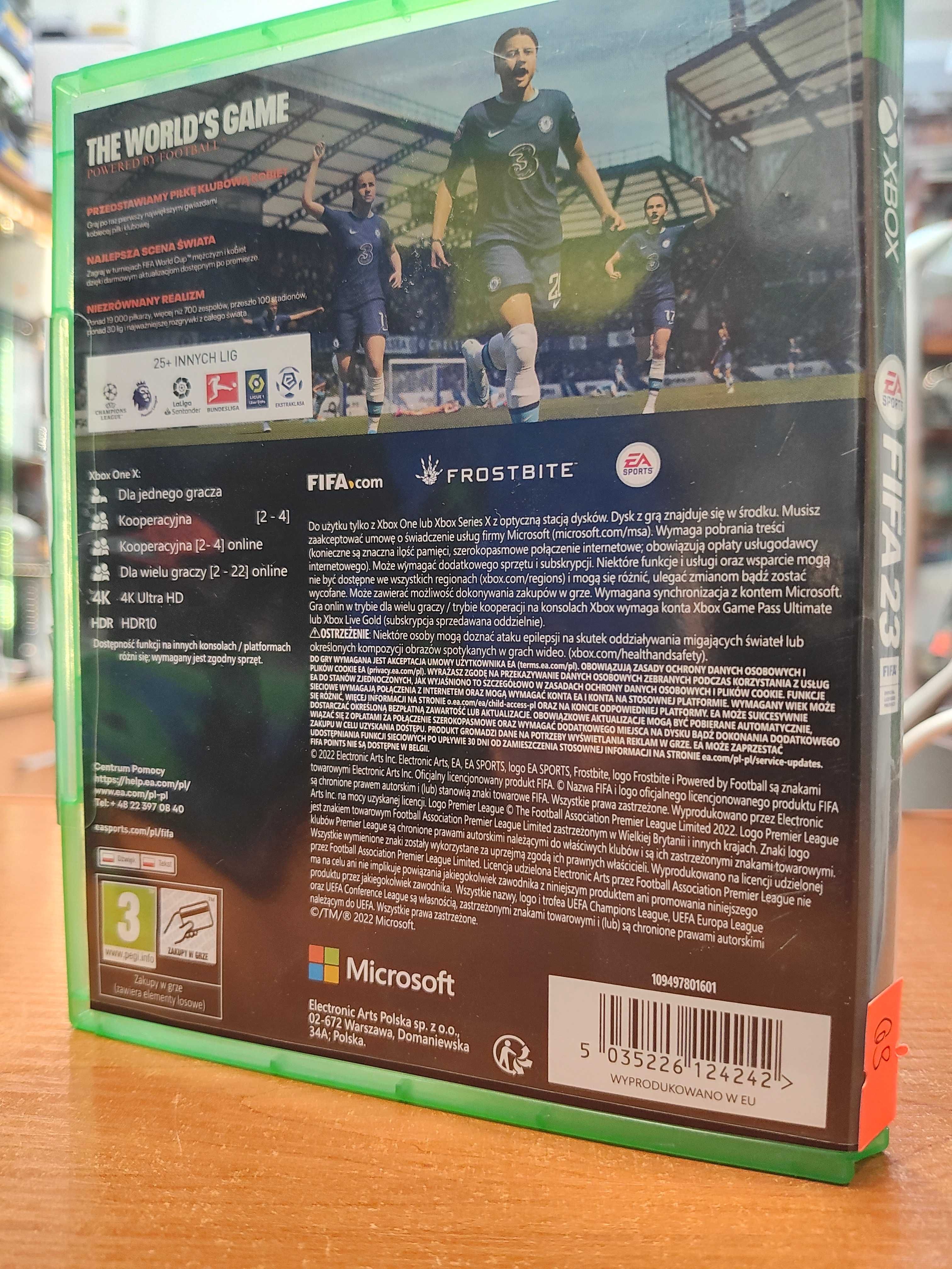 FIFA 23 XBOX ONE Series X PL SKlep Wysyłka Wymiana