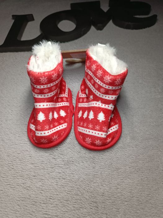 Новорічні дитячі тапки