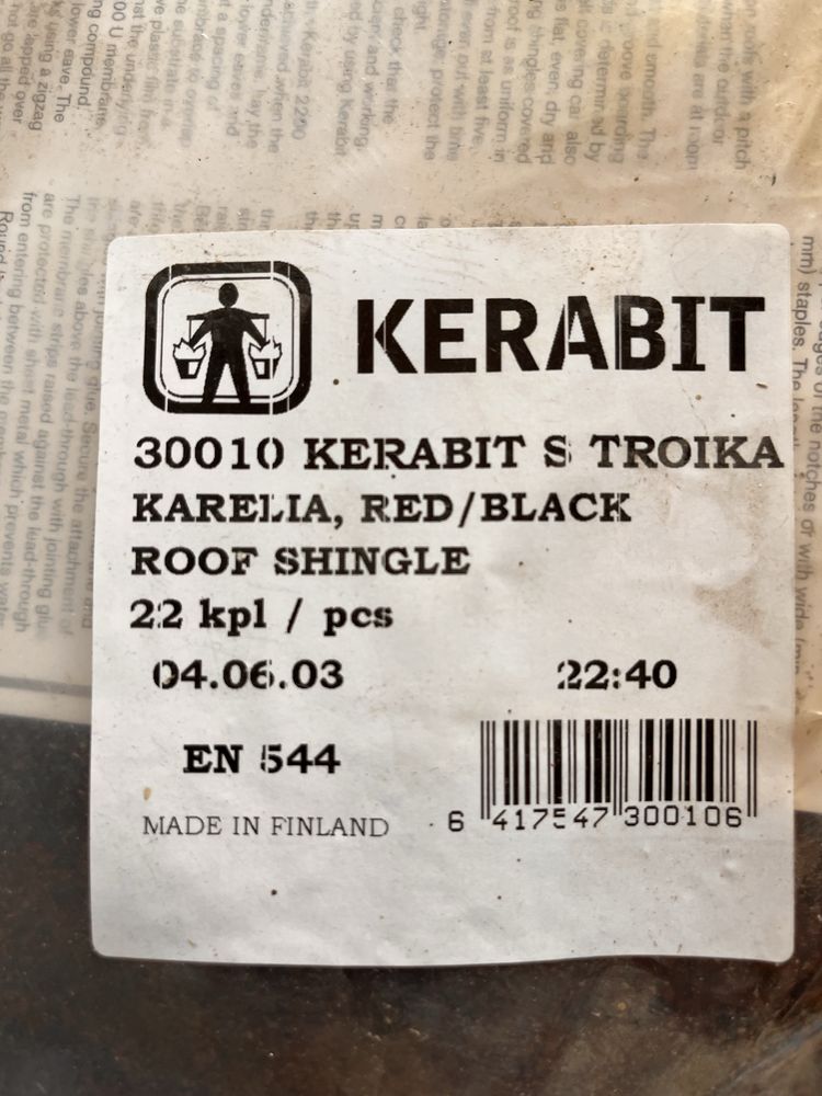 Gonty Kerabit Czerwono-Czarne
