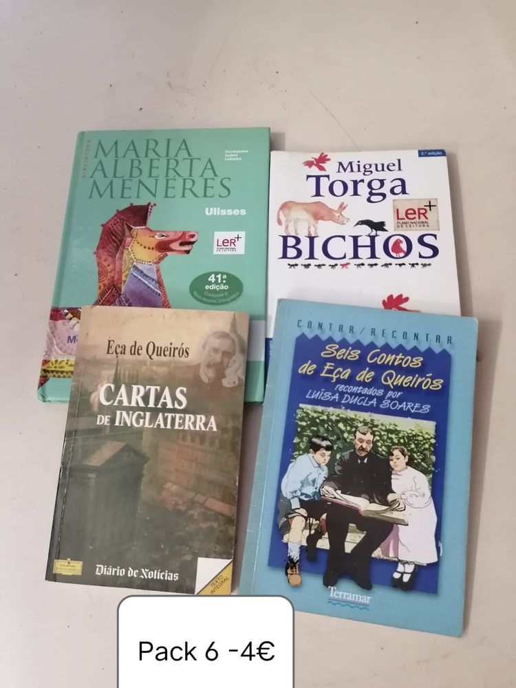 Packs de Livros Preço nas Fotos