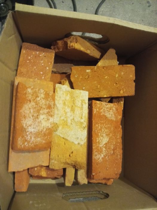 Płytki Cut Brick ceglane 2 m2 + ścinki