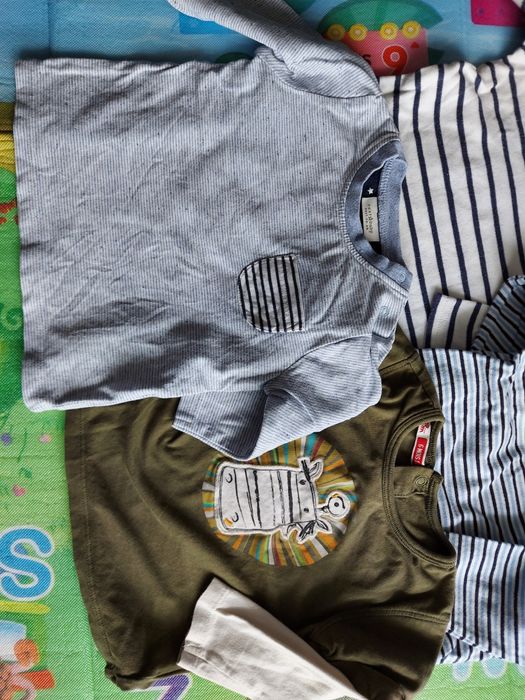 Zestaw bluzki 2 szt + 2 gratis  rozmiar 68