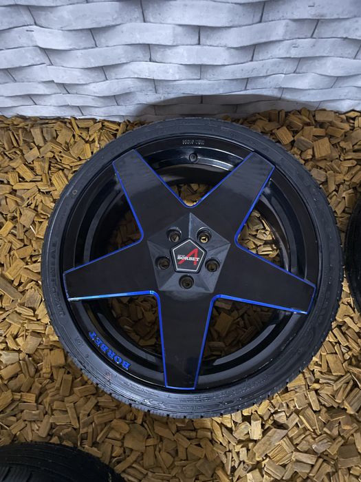 Felgi koła 19 cali zimowe 7mm 5x112 Borbet A vw seat skoda golf leon