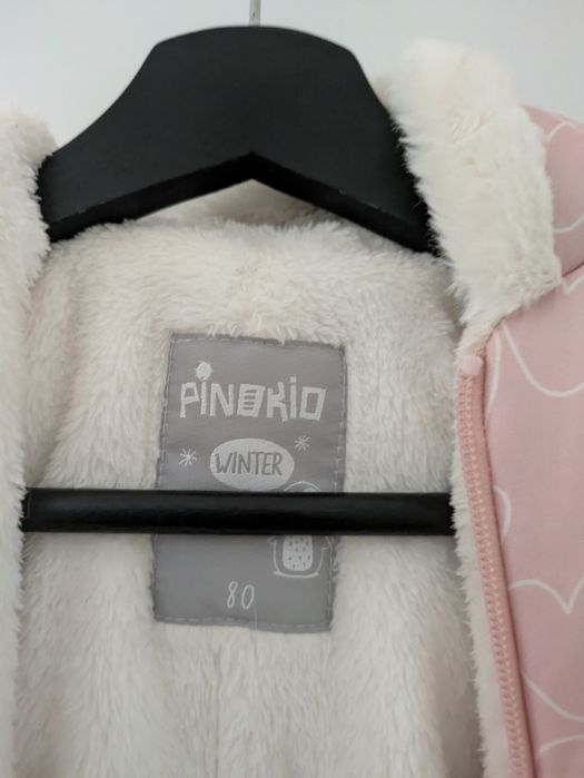 Kombinezon zimowy niemowlęcy rozmiar 80 PINOKIO