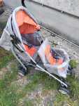 Wòzek spaceròwka bliźniak Baby Zou jak nowy z funkcjá spania