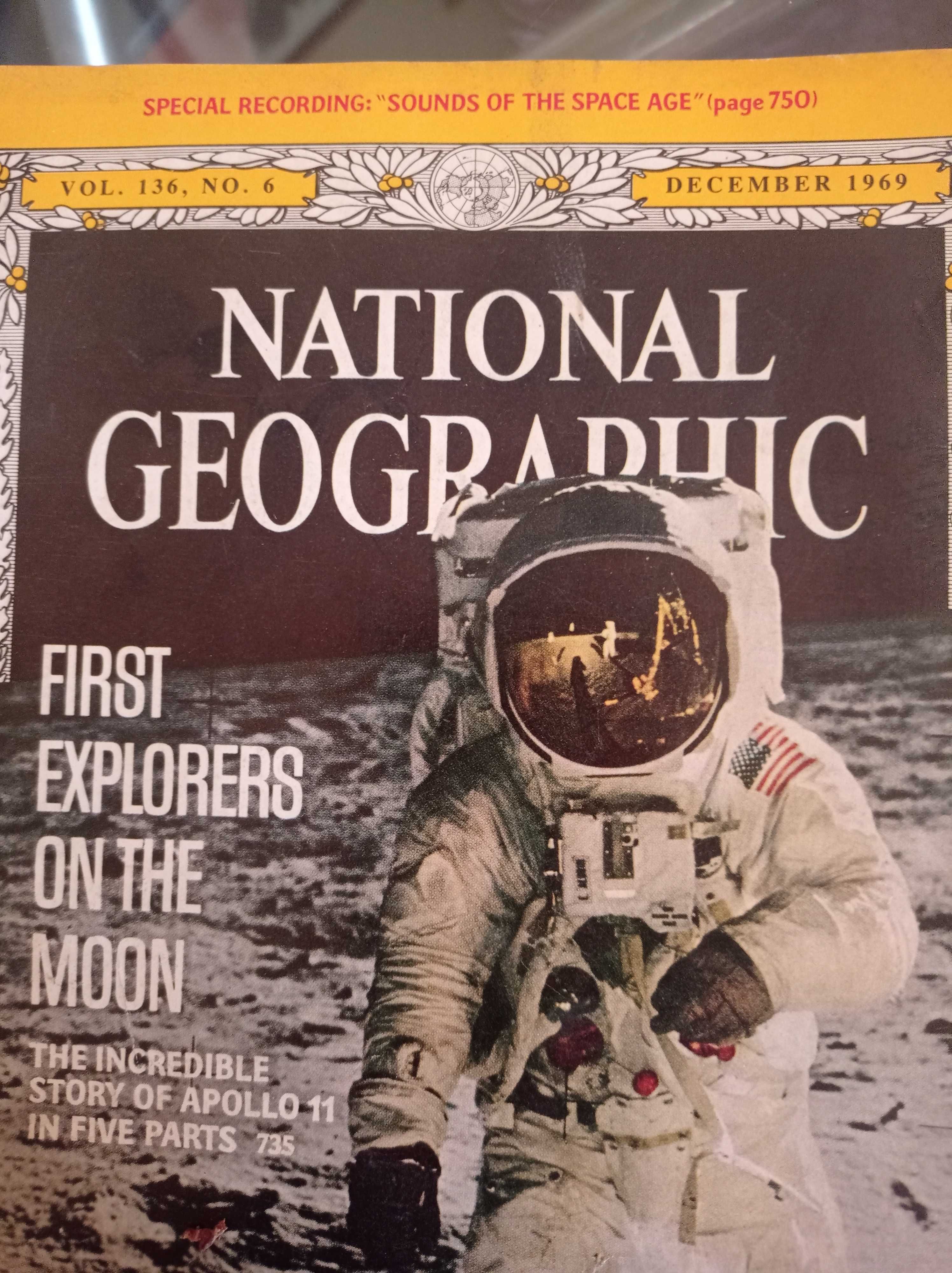 National Geographic 1969 First Explores on the Moon