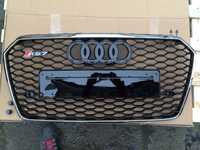 Grill Audi A7 styl RS7 16-17 lift Chrom