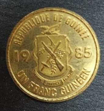 Guiné 1 Franc Guinéen 1985