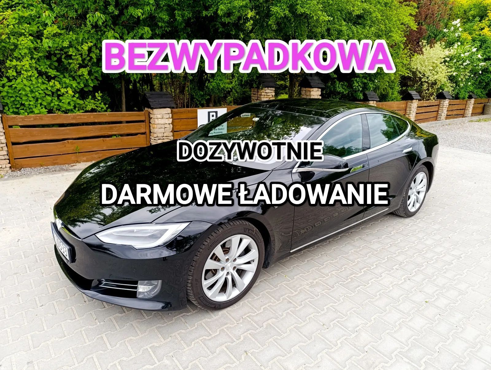 Tesla Model S Dożywotnie DARMOWE Ładowanie SUPERCHARGER SC01