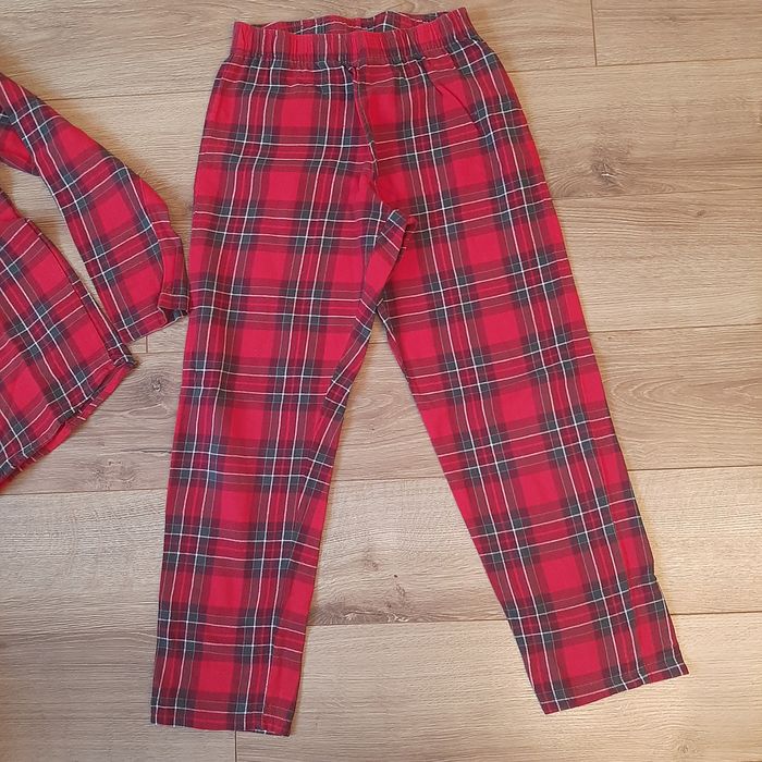 Bawełniana piżama w krate 146/152