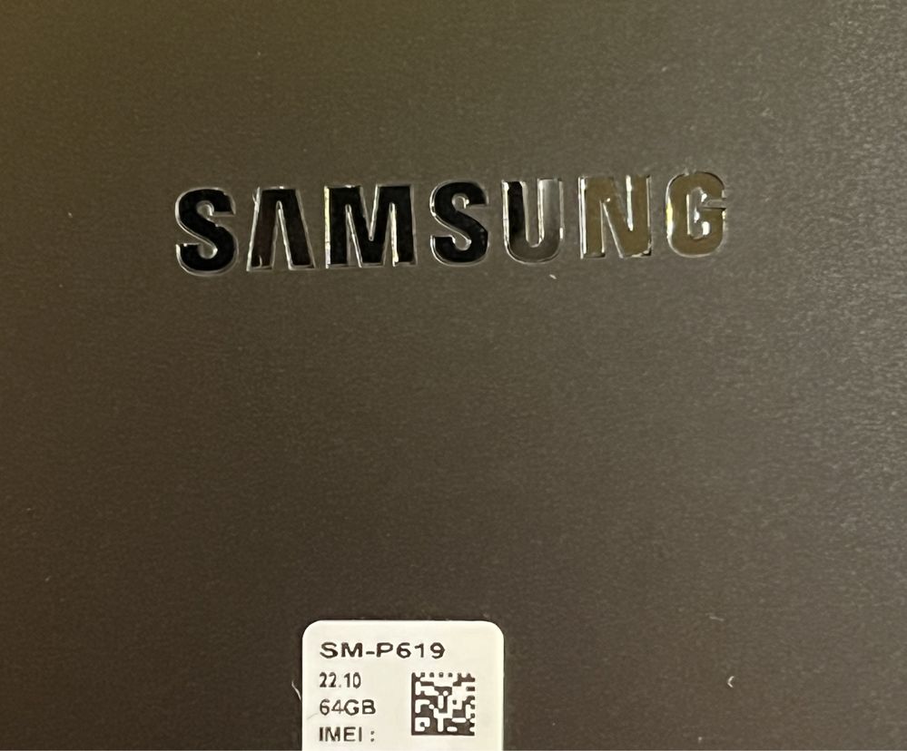 Samsung galaxy tab s6 lite LTE 10,4" model P619