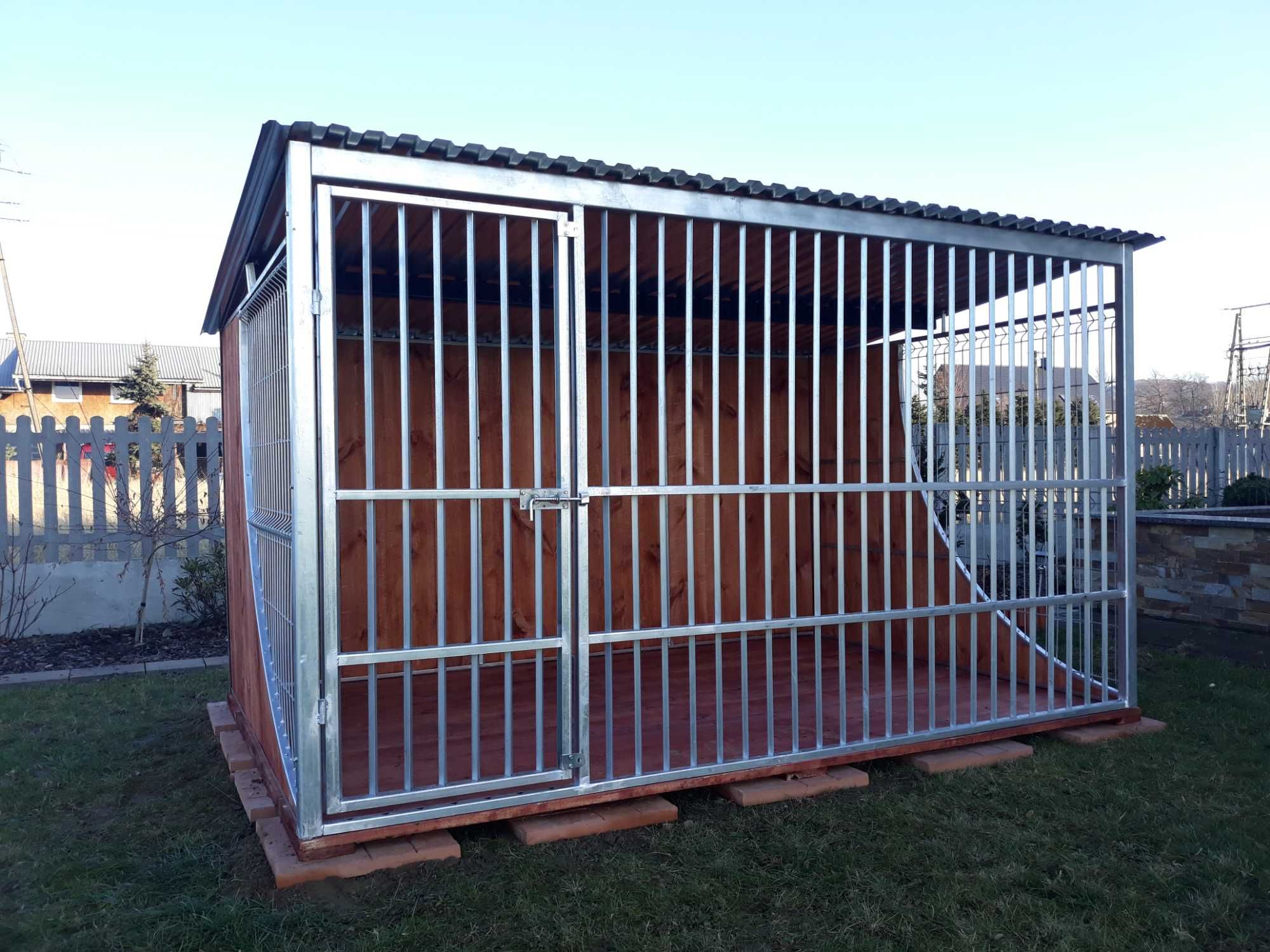 Kojec dla psa klatka box ocynkowany solidne wykonanie 3x2
