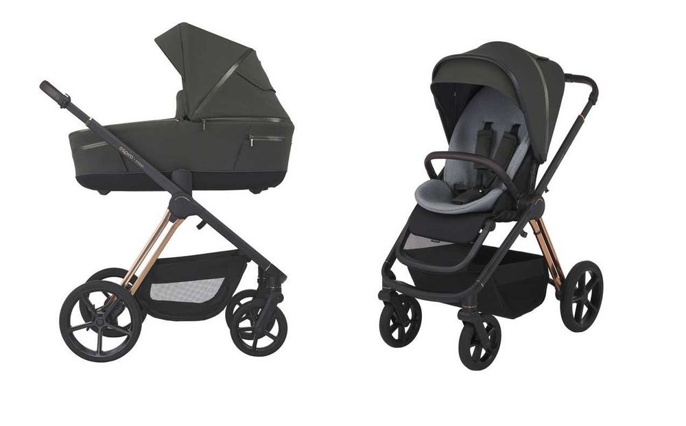 Espiro Miloo 2w1 spacerówka+ gondola +akcesoria