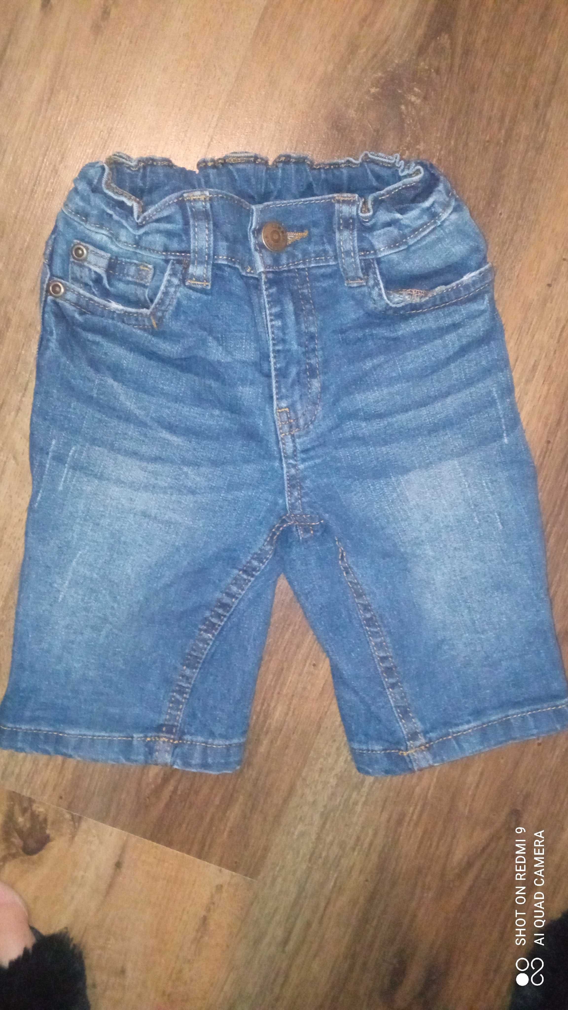 krotkie spodenki szorty jeansowe