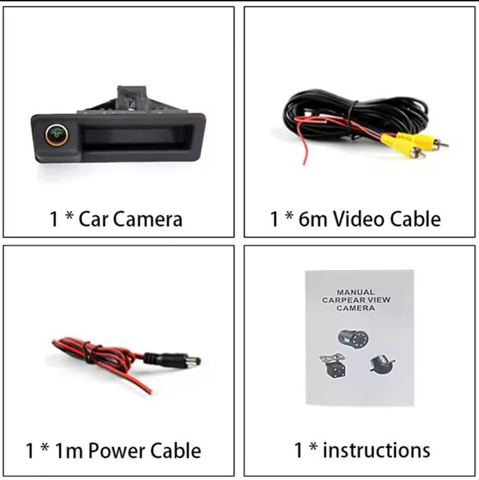 Камера заднього виду BMW E60 E39 E90 E82 E61 X1 E84 X5 E70 E92 E91 3/5