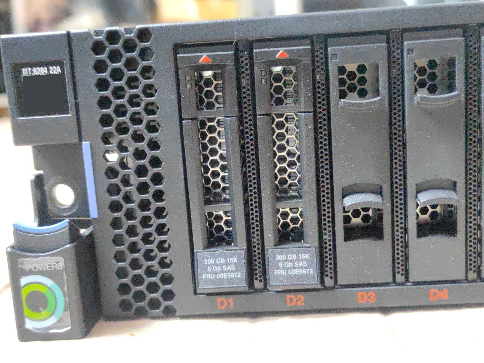 Сервер IBM Power System S822