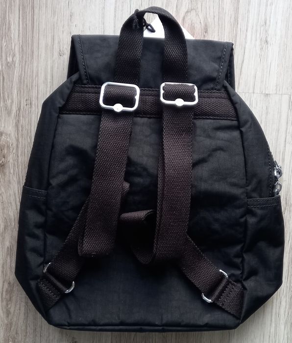 Kipling czarny plecak mały