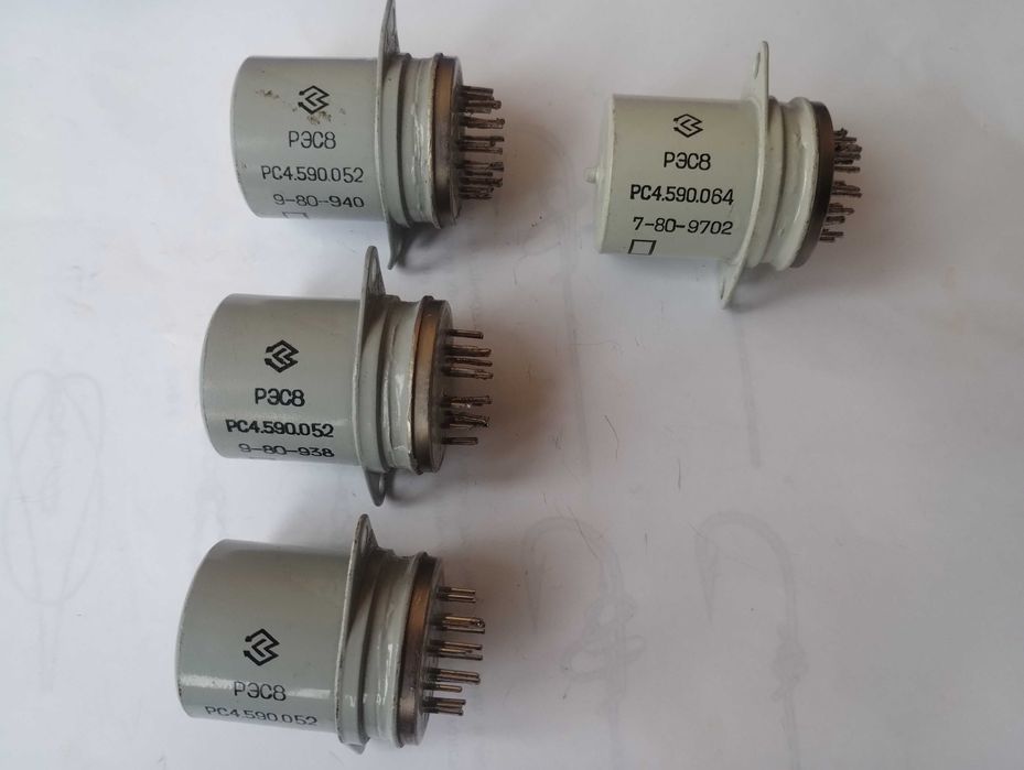 Реле РЭС 8, РЭС 10, РЭС 47, РЭС 60, РПС 45
