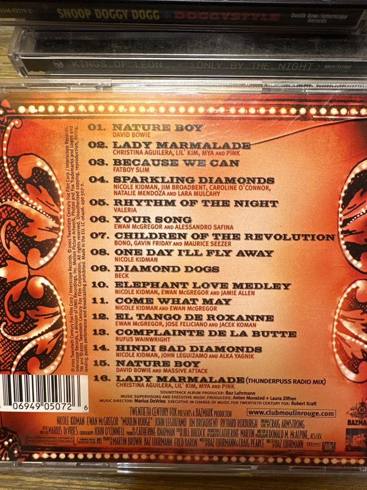 CD muzyka filmowa Moulin Rouge