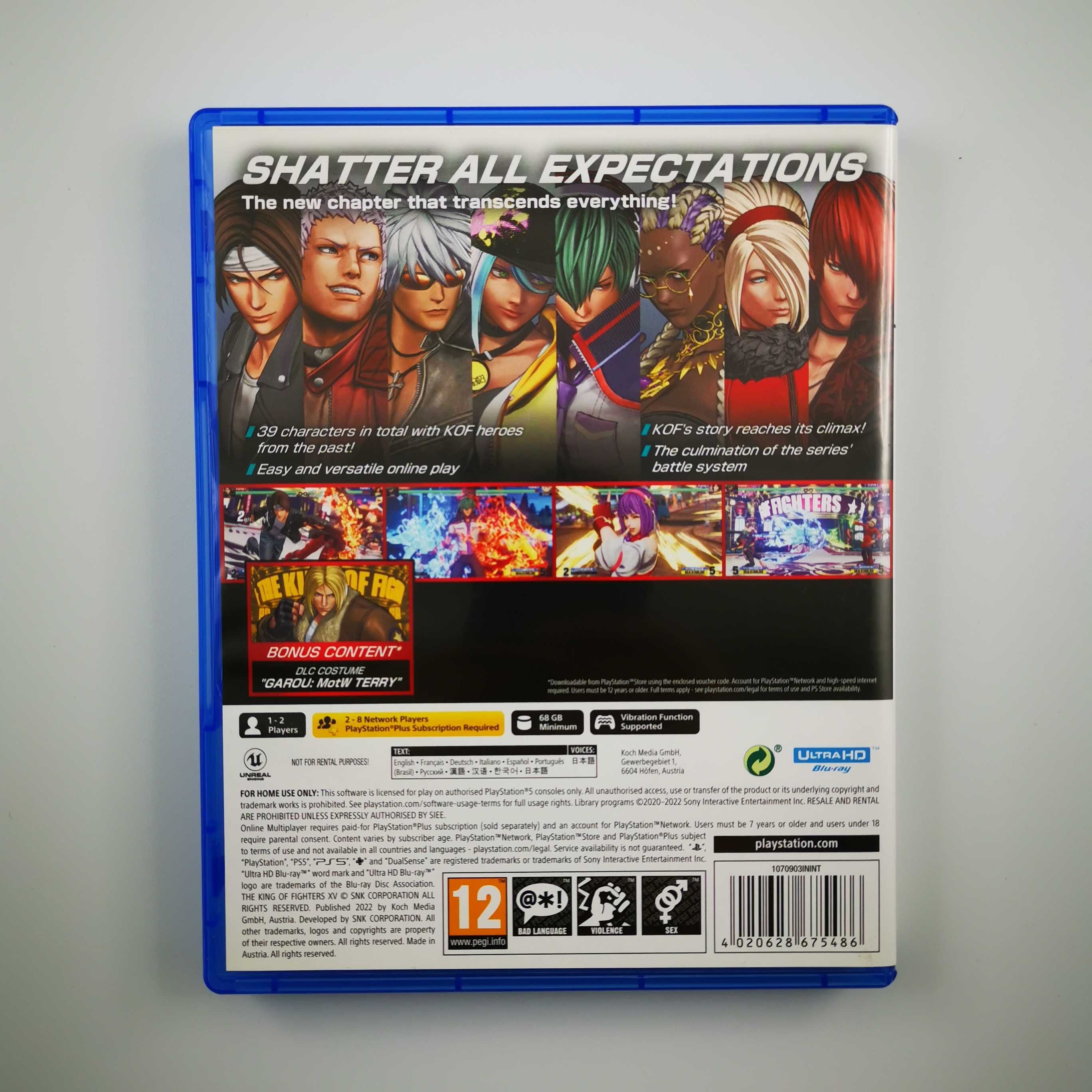 The King of Fighters XV PS5 Używana